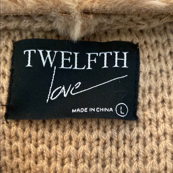 Twelfth Love Sweaters - Tan Knit Sweater